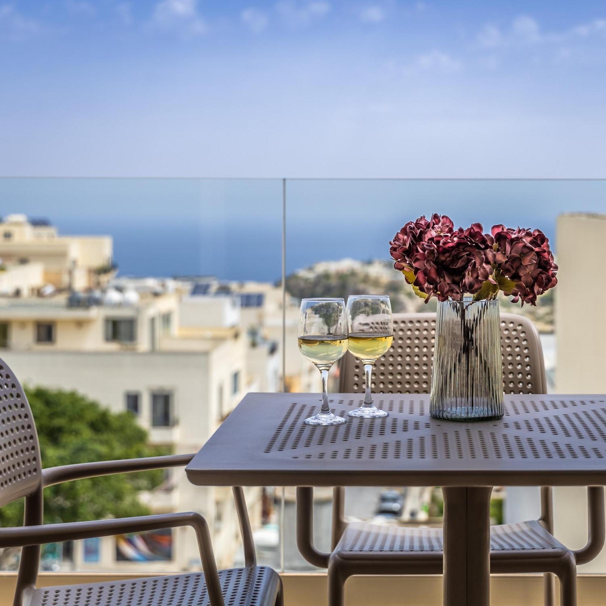 Fl5 Thelodge Amazing Views W Terrace By Homely Mellieħa Екстериор снимка