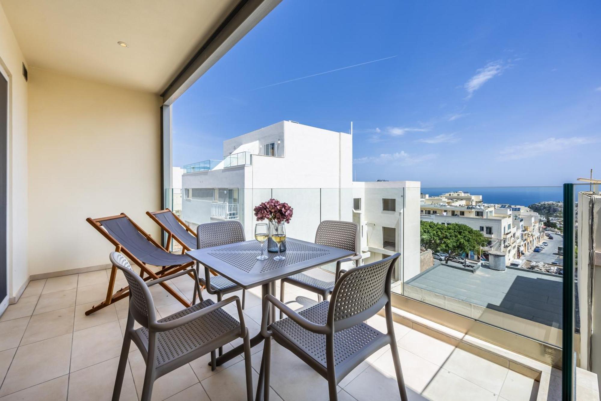 Fl5 Thelodge Amazing Views W Terrace By Homely Mellieħa Екстериор снимка